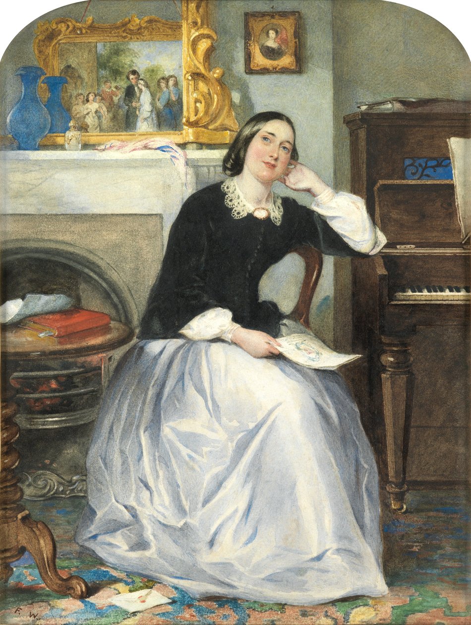 The Love Token by Frederick Walker