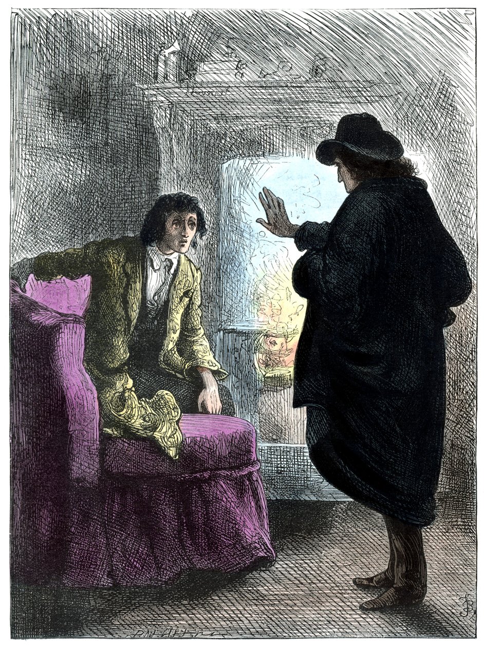 The Haunted Man by Frederick Barnard