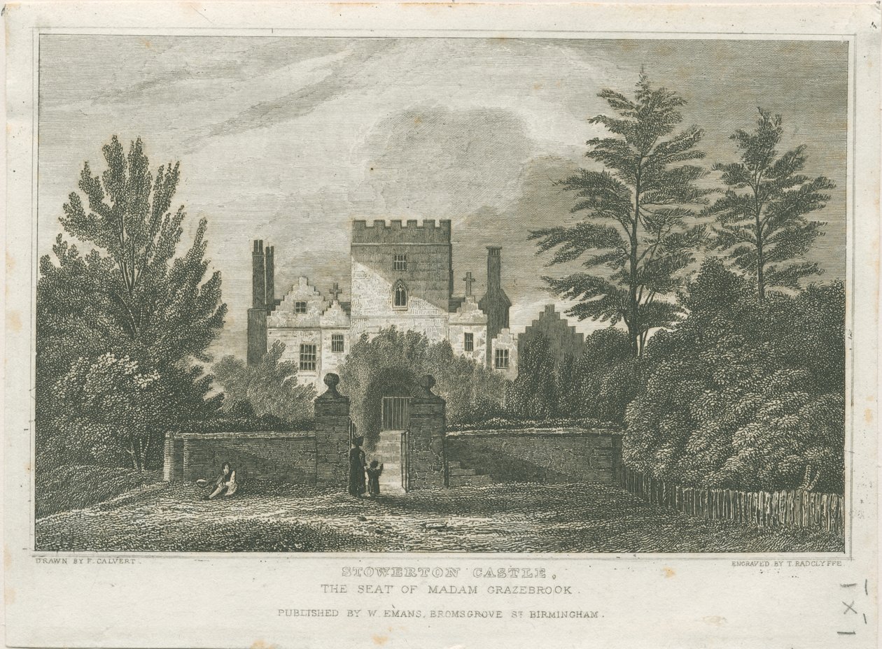 Stourton Castle by Frederick Calvert