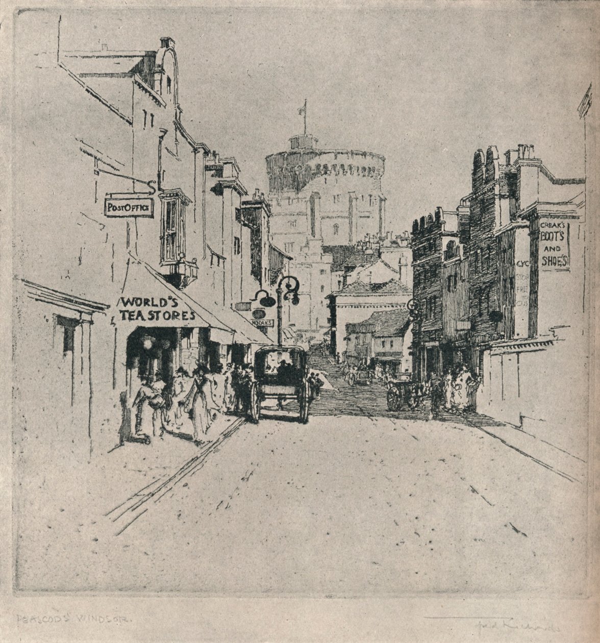 Peascod Street, Windsor by Frederick Charles Richards
