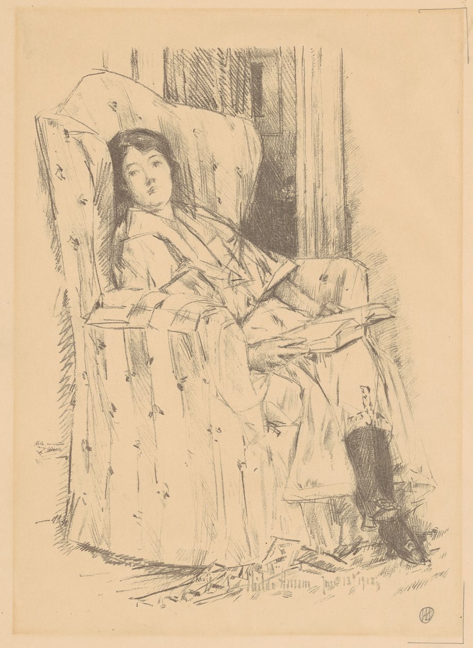Deshabille by Frederick Childe Hassam