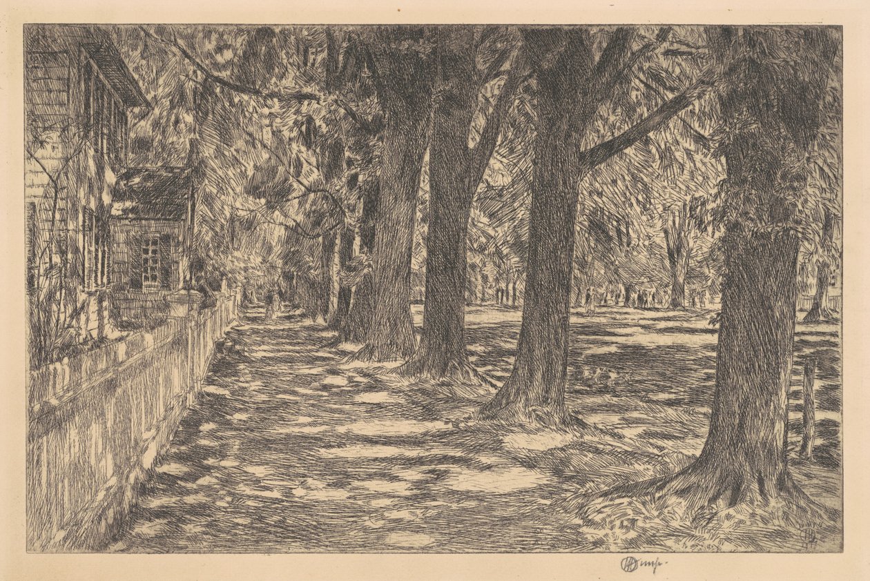 Easthampton, 1917 by Frederick Childe Hassam