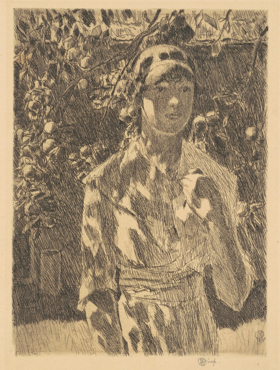 Helen Burke by Frederick Childe Hassam