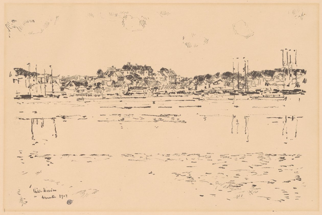 Inner Harbor by Frederick Childe Hassam