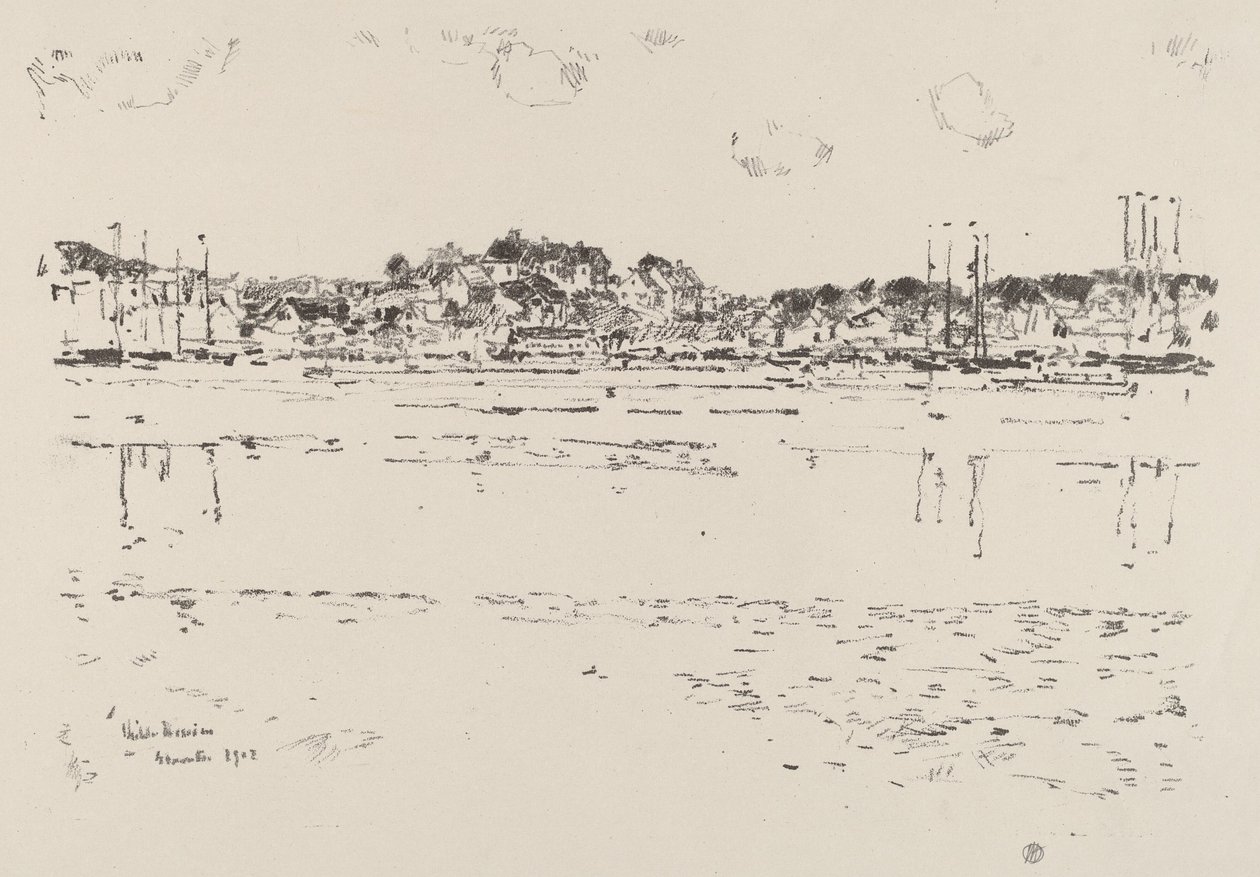 Inner Harbor by Frederick Childe Hassam