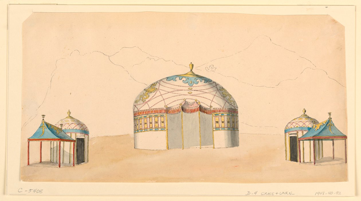Designs for Pavilions by Frederick Crace
