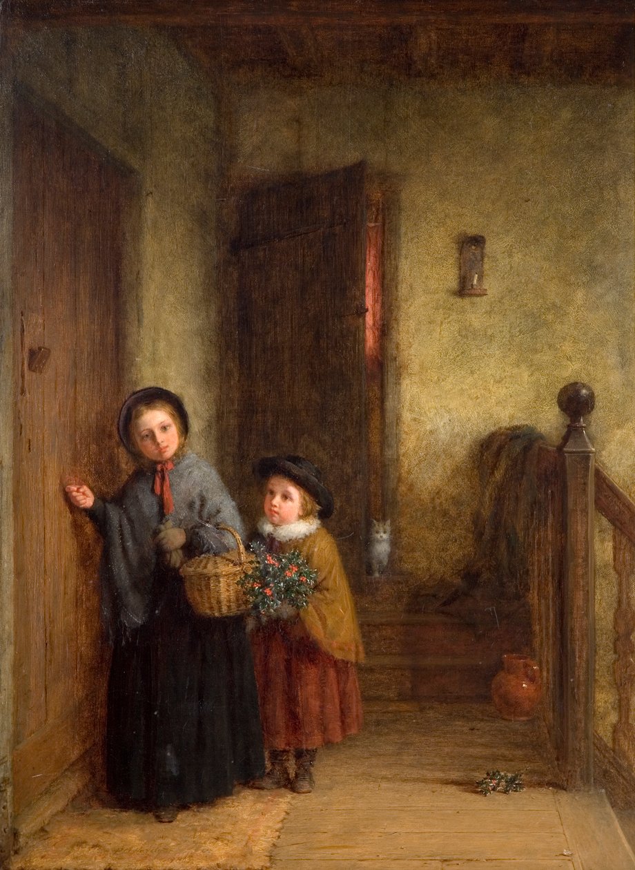 Christmas Visitors by Frederick Daniel Hardy