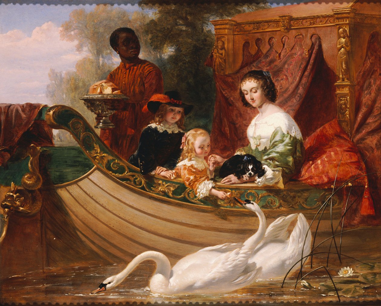 The Children of King Charles I by Frederick Goodall