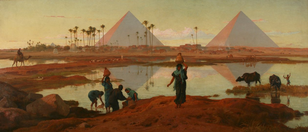 The Water of the Nile by Frederick Goodall