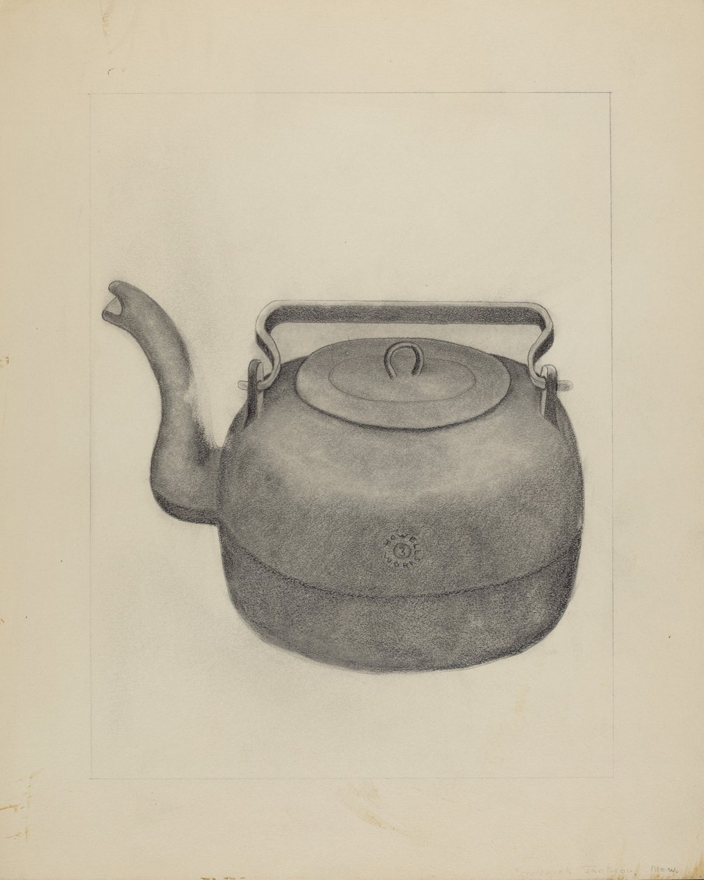 Iron Tea Kettle by Frederick Jackson