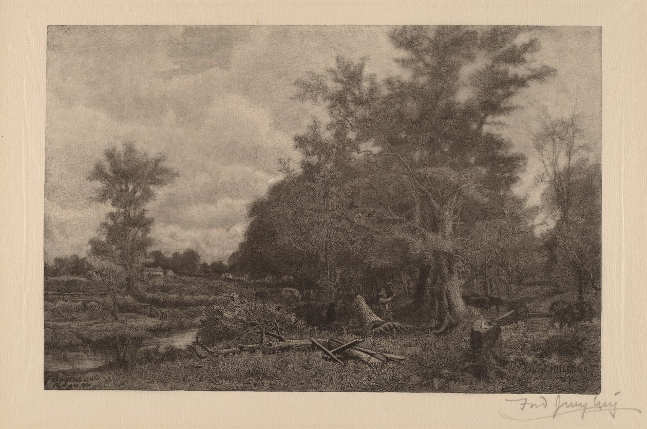 Untitled (New York Landscape) by Frederick Juengling