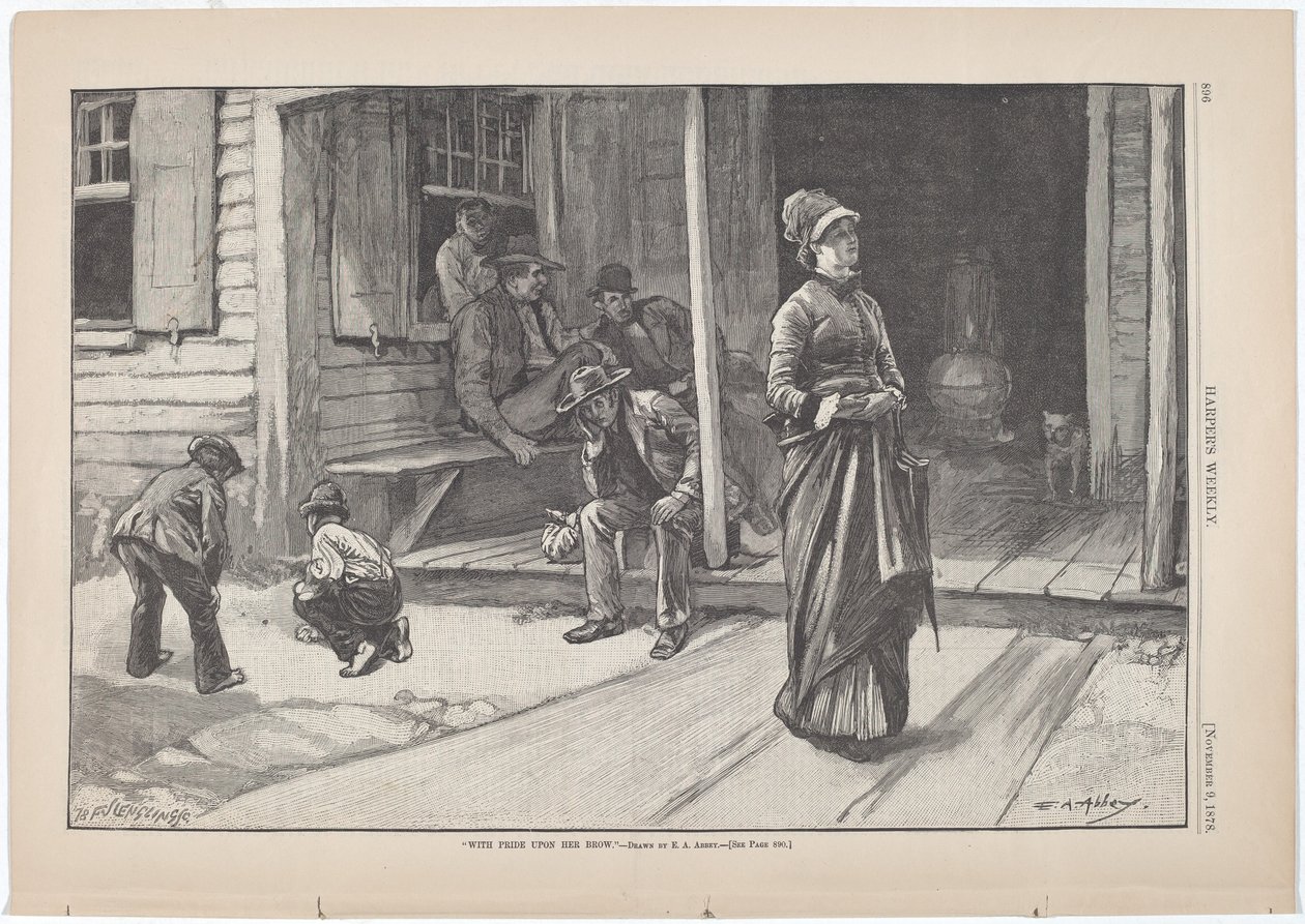 With Pride Upon Her Brow by Frederick Juengling