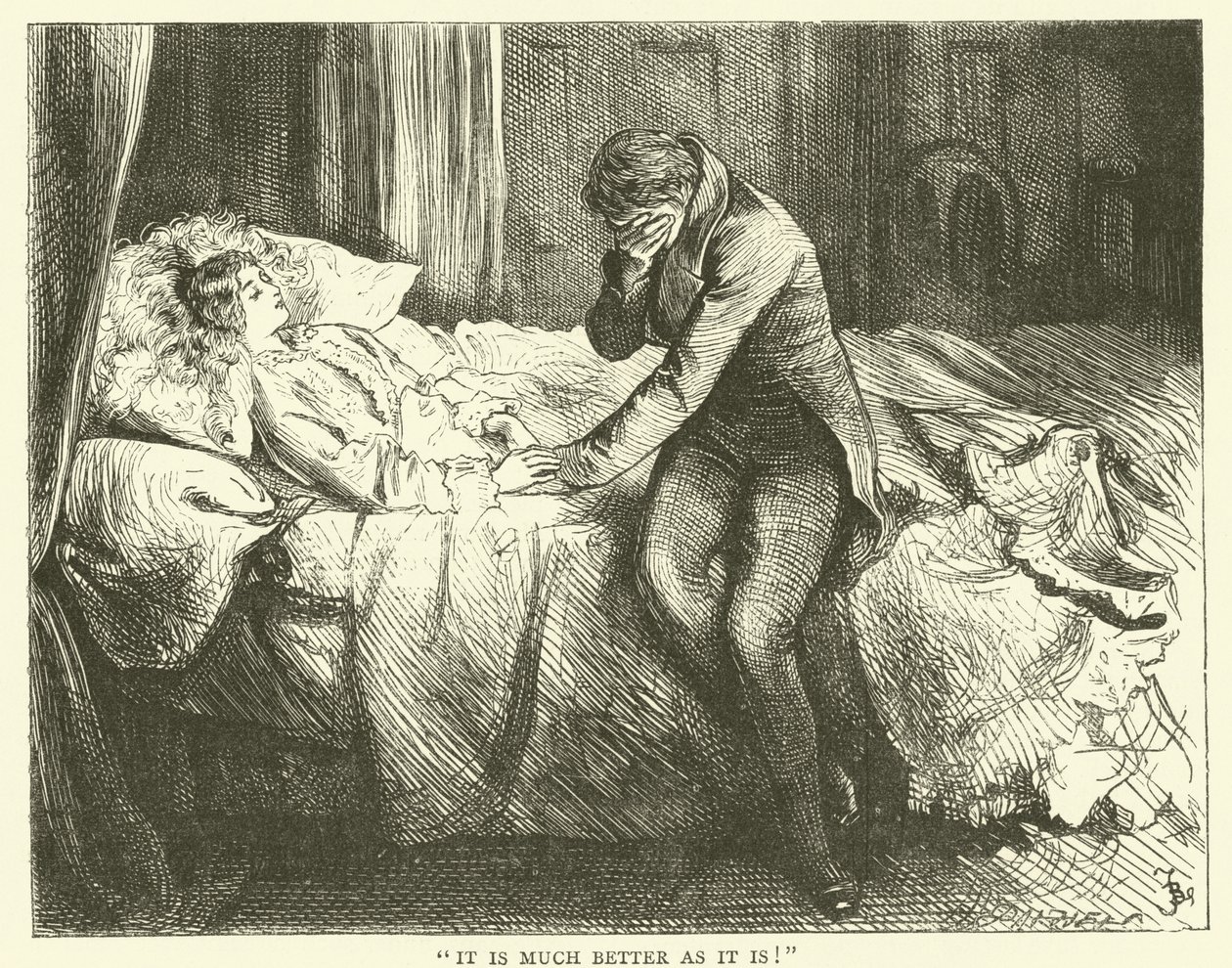 Illustration for David Copperfield by Frederick L. Bernard