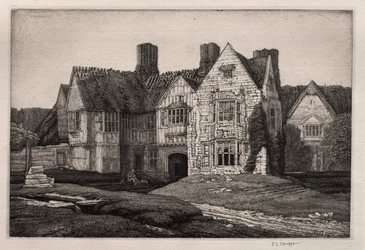 The Maypole Inn by Frederick Landseer Maur Griggs