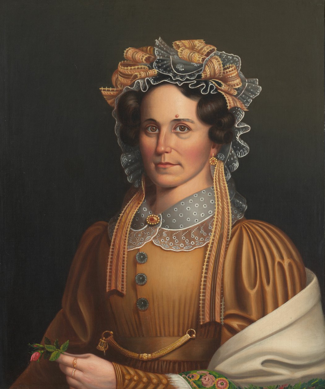 Lady in Brown, c. 1855 by Frederick R. Spencer