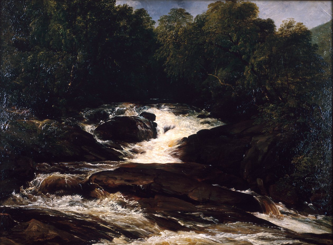 A Devonshire Stream by Frederick Richard Lee