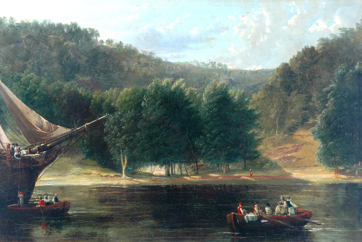 Coast Scene by Frederick Richard Lee
