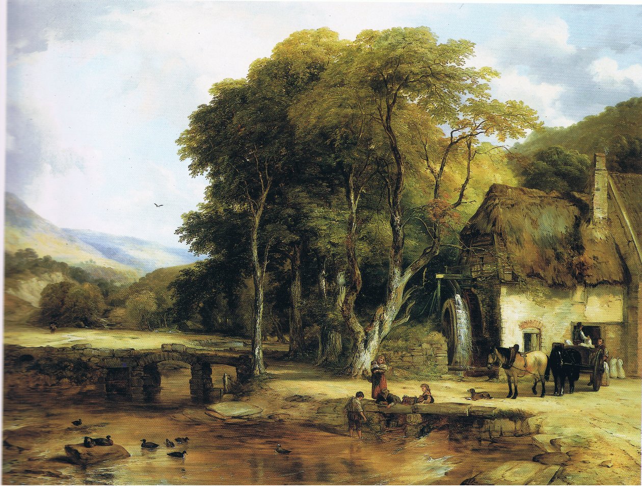 Devonshire Scenery by Frederick Richard Lee