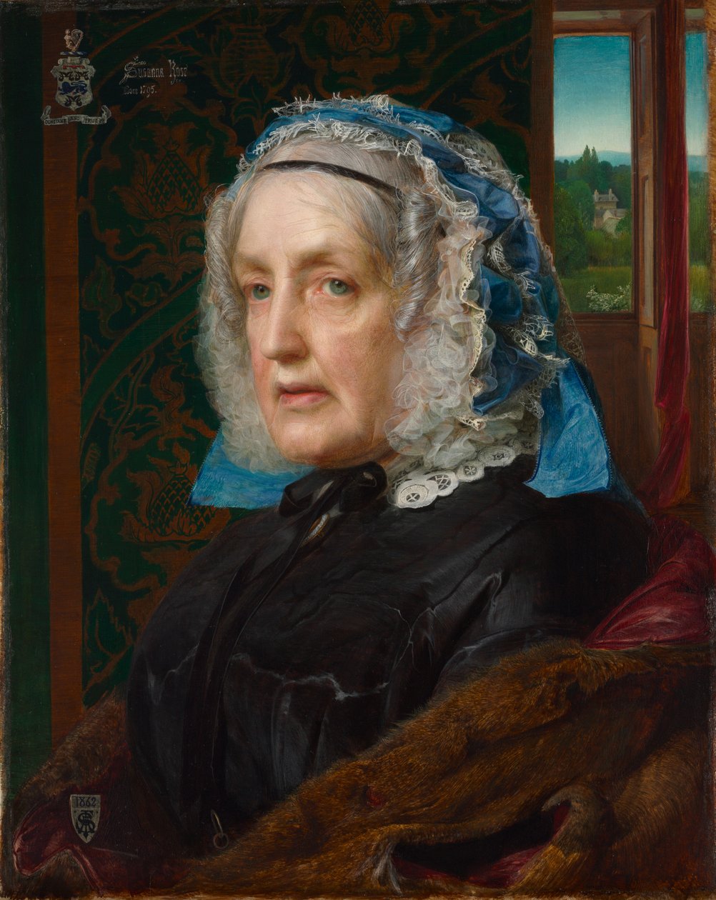 Portrait of Susanna Rose by Frederick Sandys