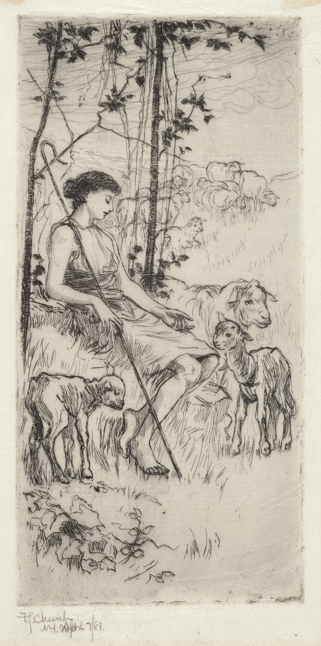 A Pastoral by Frederick Stuart Church