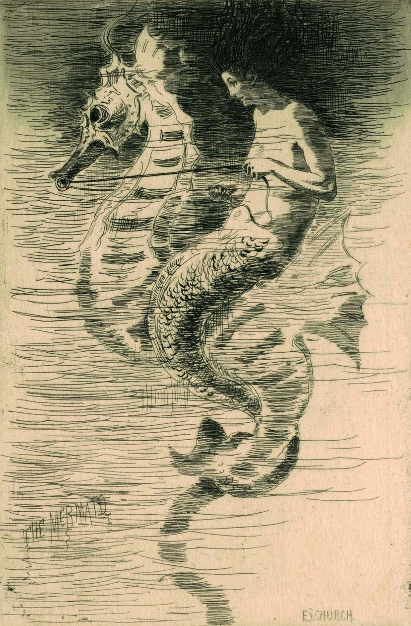 The Mermaid, c.1881 by Frederick Stuart Church
