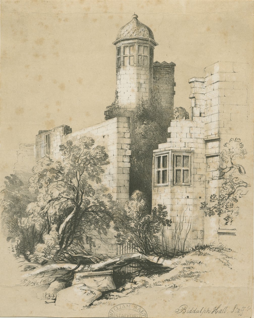 Biddulph Hall by Frederick William Hulme