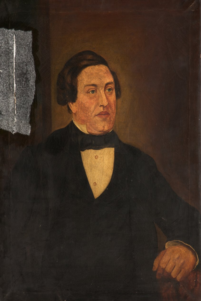 Portrait of Moses Mills by Frederick William Jackson