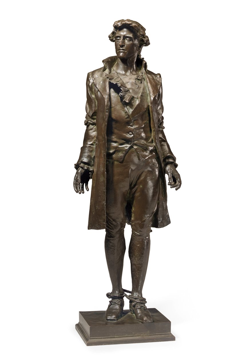 Nathan Hale by Frederick William MacMonnies