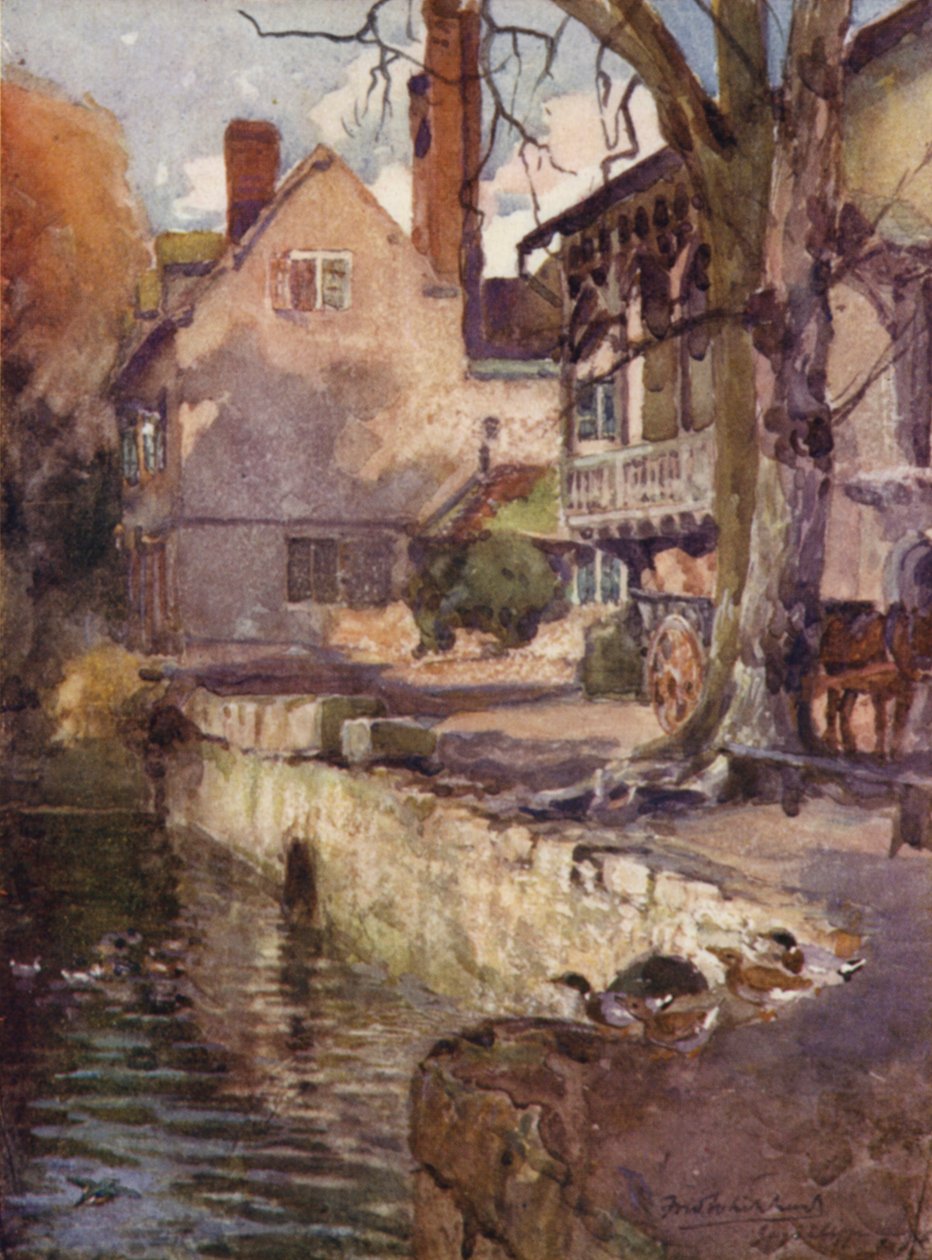 Guys Cliffe Mill by Frederick William Newton Whitehead