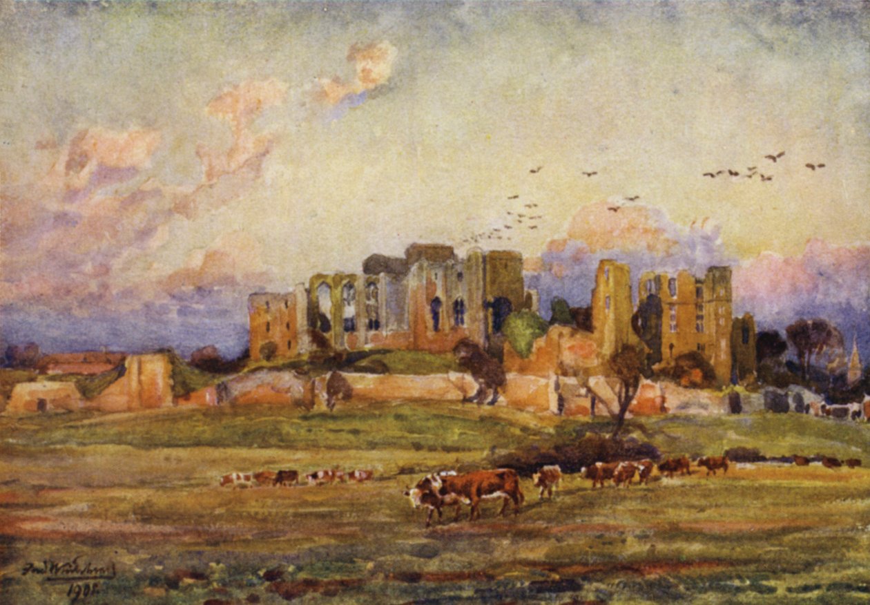 Kenilworth Castle by Frederick William Newton Whitehead