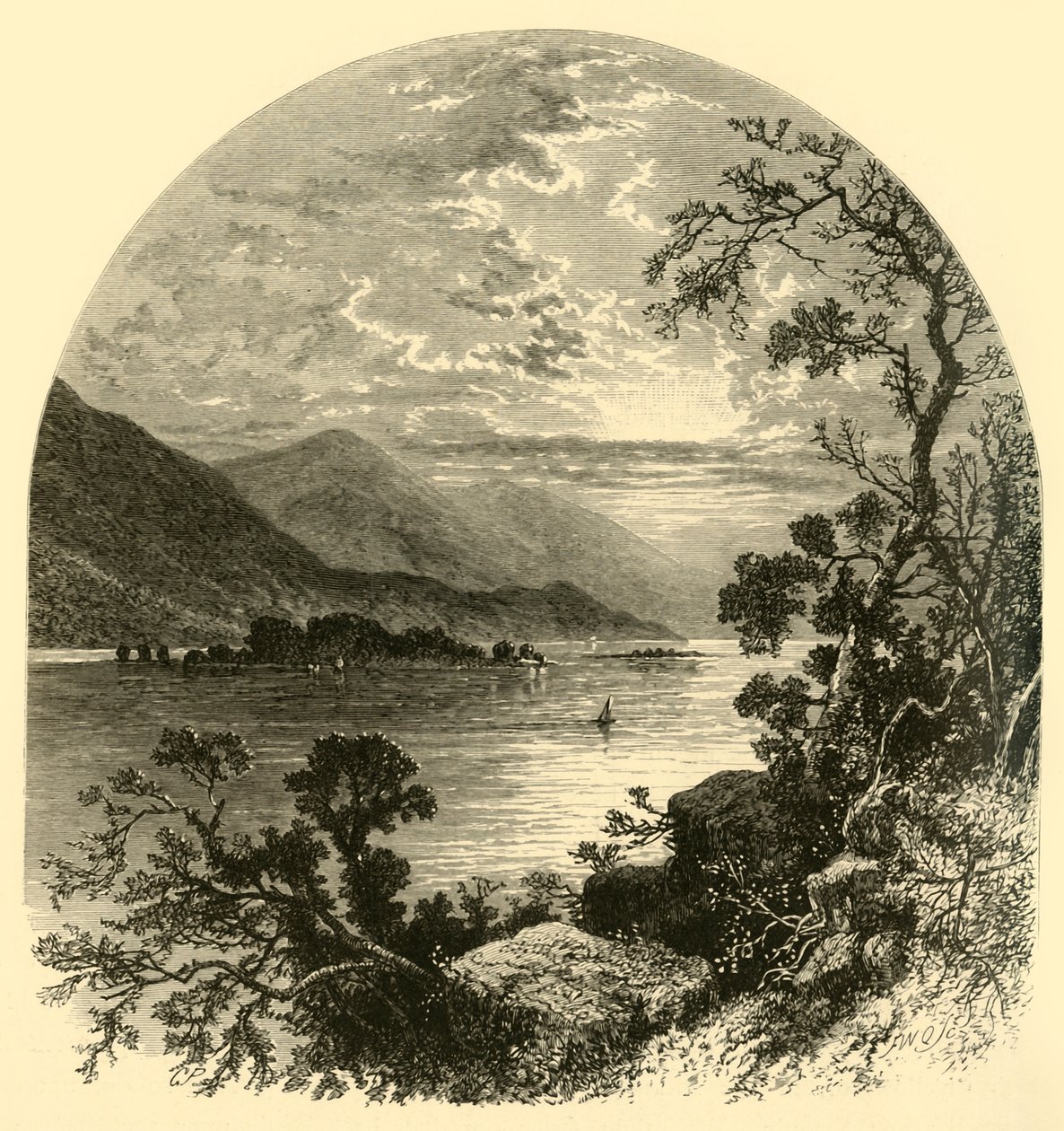 The Susquehanna by Frederick William Quartley
