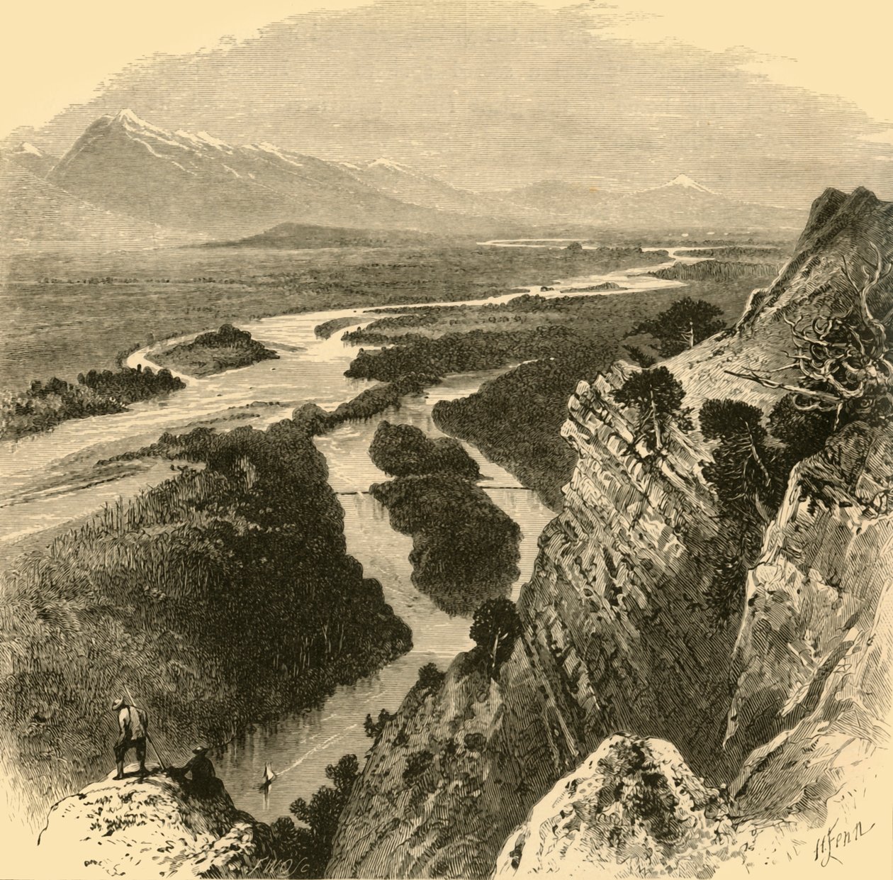 The Yellowstone by Frederick William Quartley