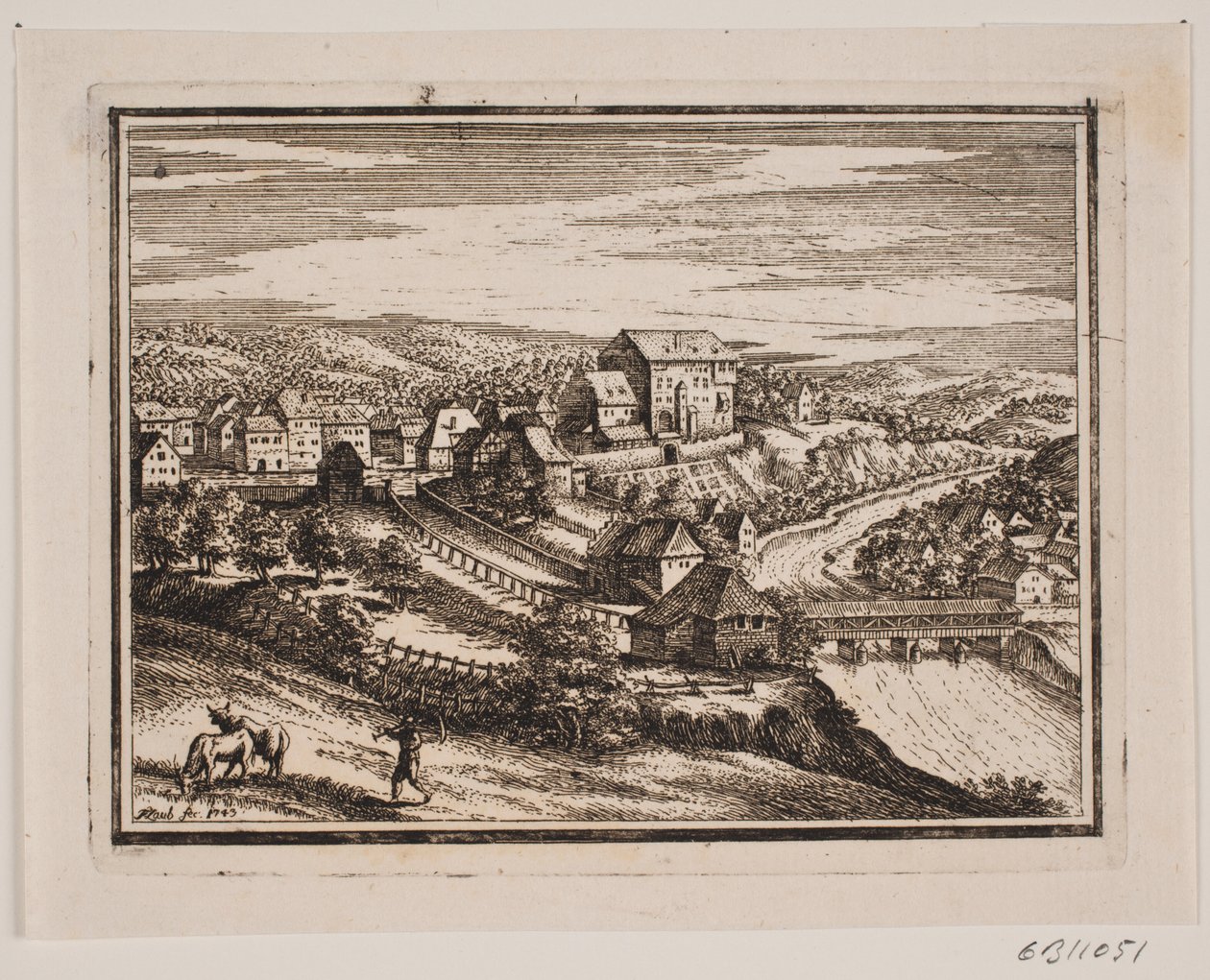 Prospect of a City by Frederik Laub