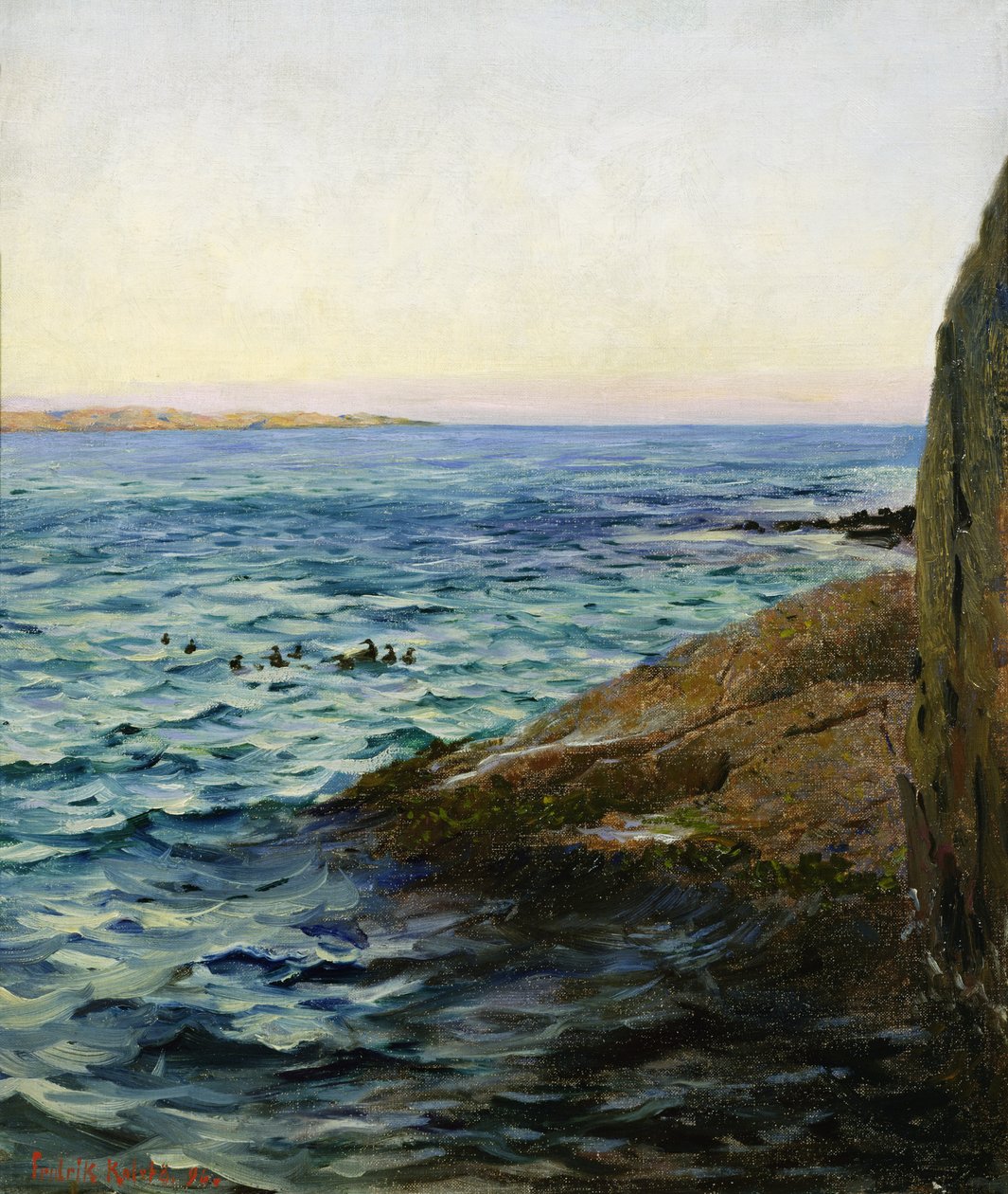 Summer Evening by Fredrik Kolstoe