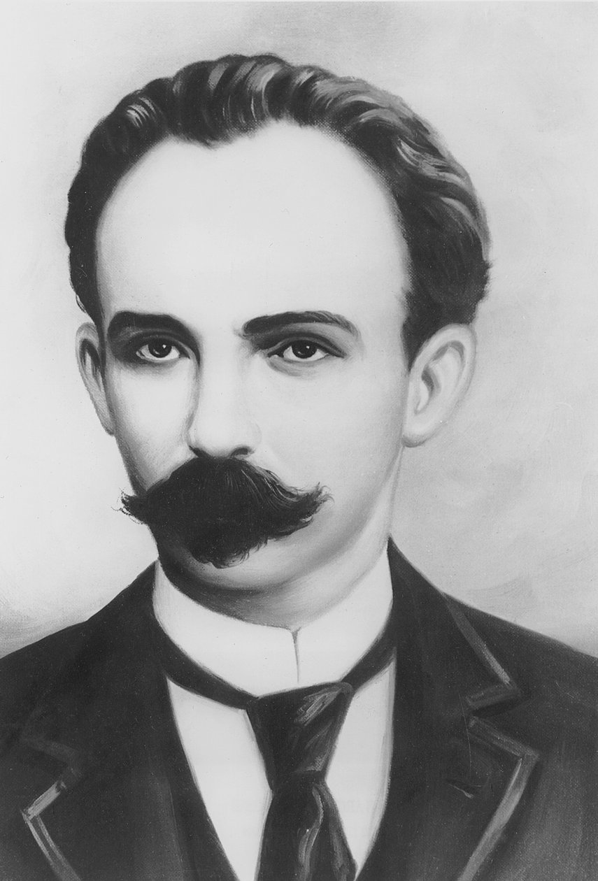 Portrait of Jose-Maria Marti by French Photographer