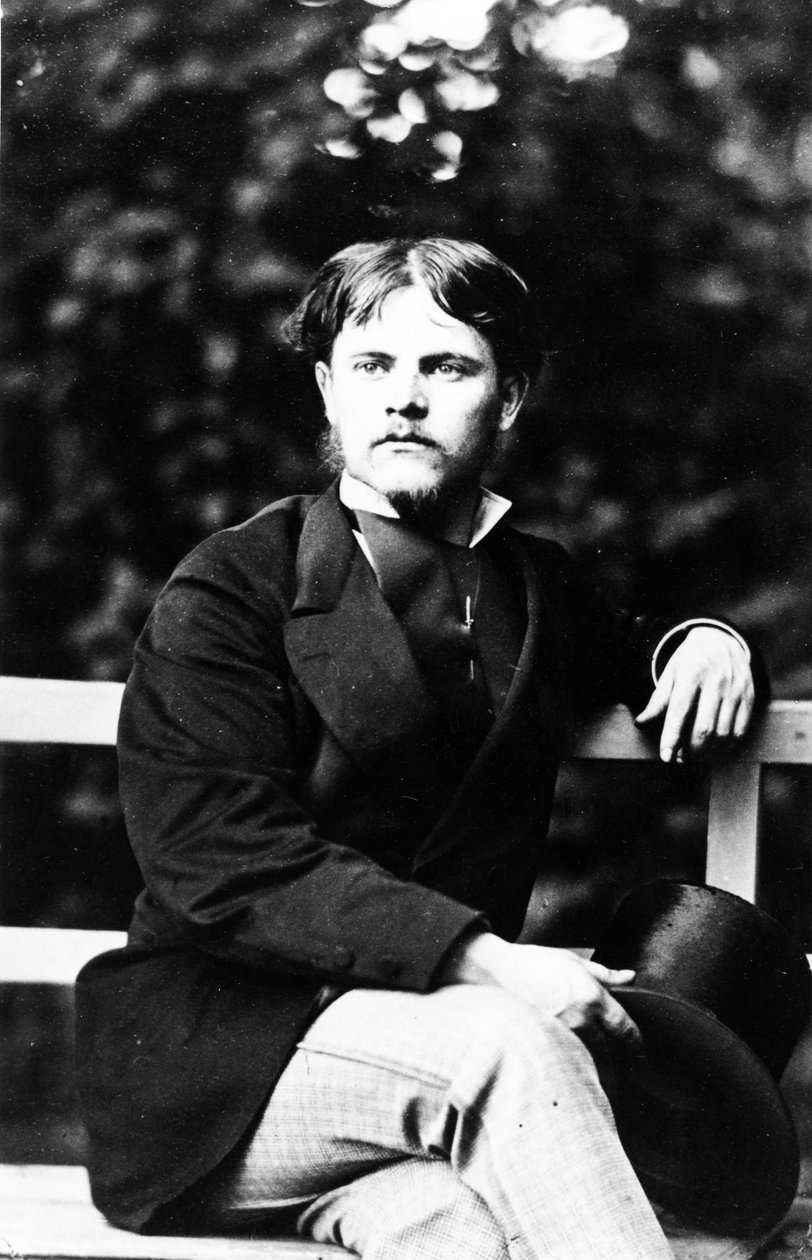 Portrait of Jules Bastien-Lepage by French Photographer
