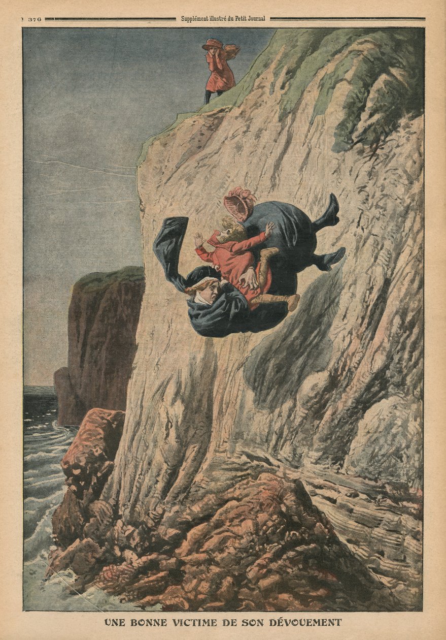 A Nanny Victim of Her Devotion, illustration from 