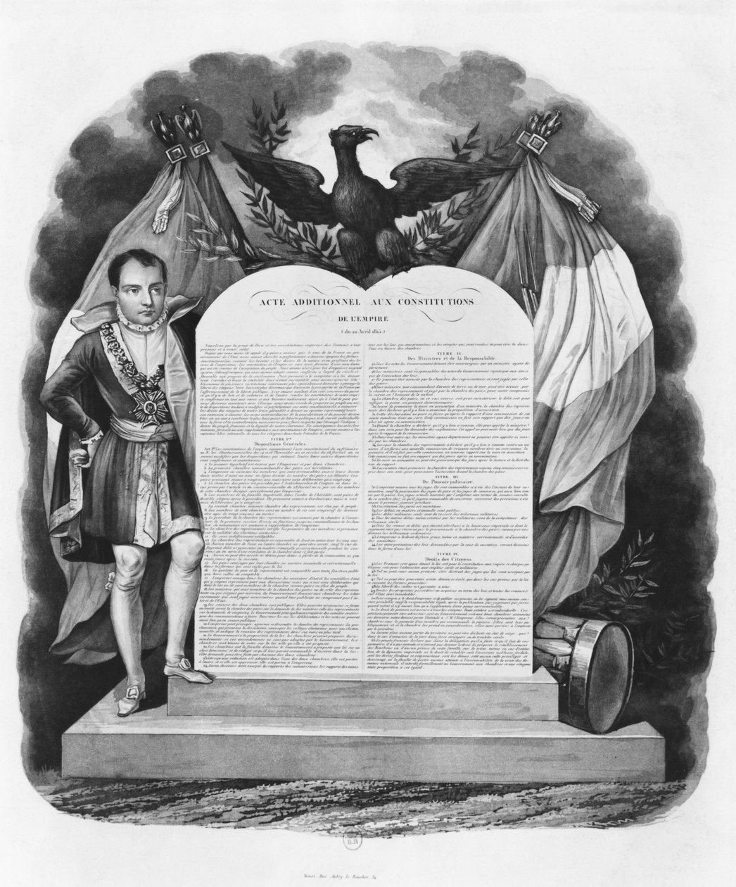 Additional Act of 22nd April 1815 to the Constitutions of the Empire by French School
