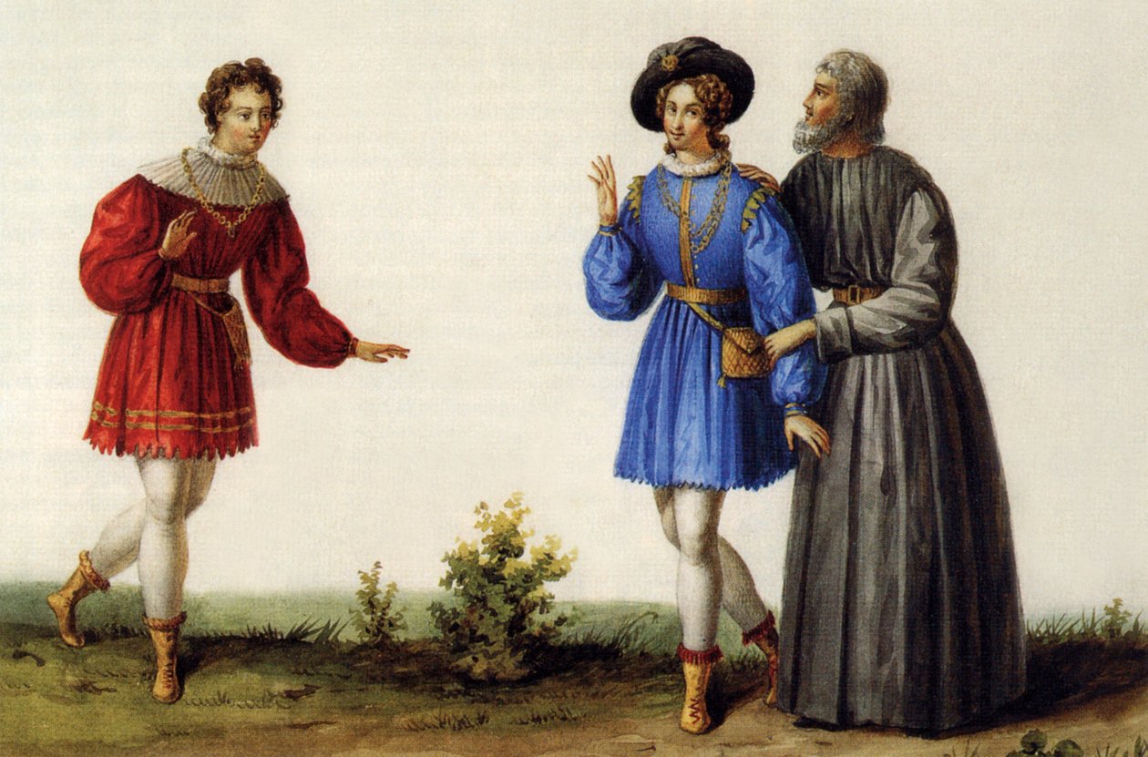 Adolphe Nourrit in the role of Le Comte in Le Comte d