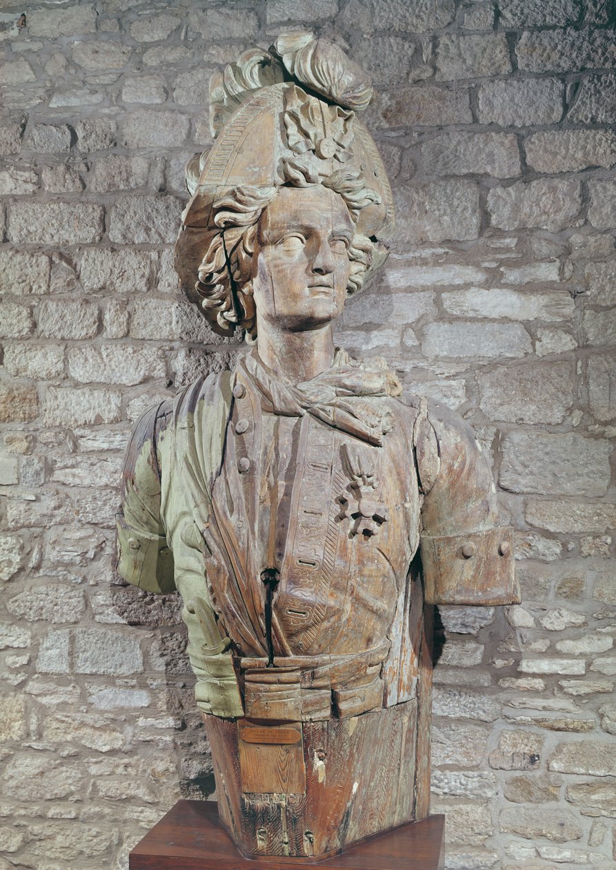 Figurehead of Rene Duguay-Trouin (1673-1736) by French School