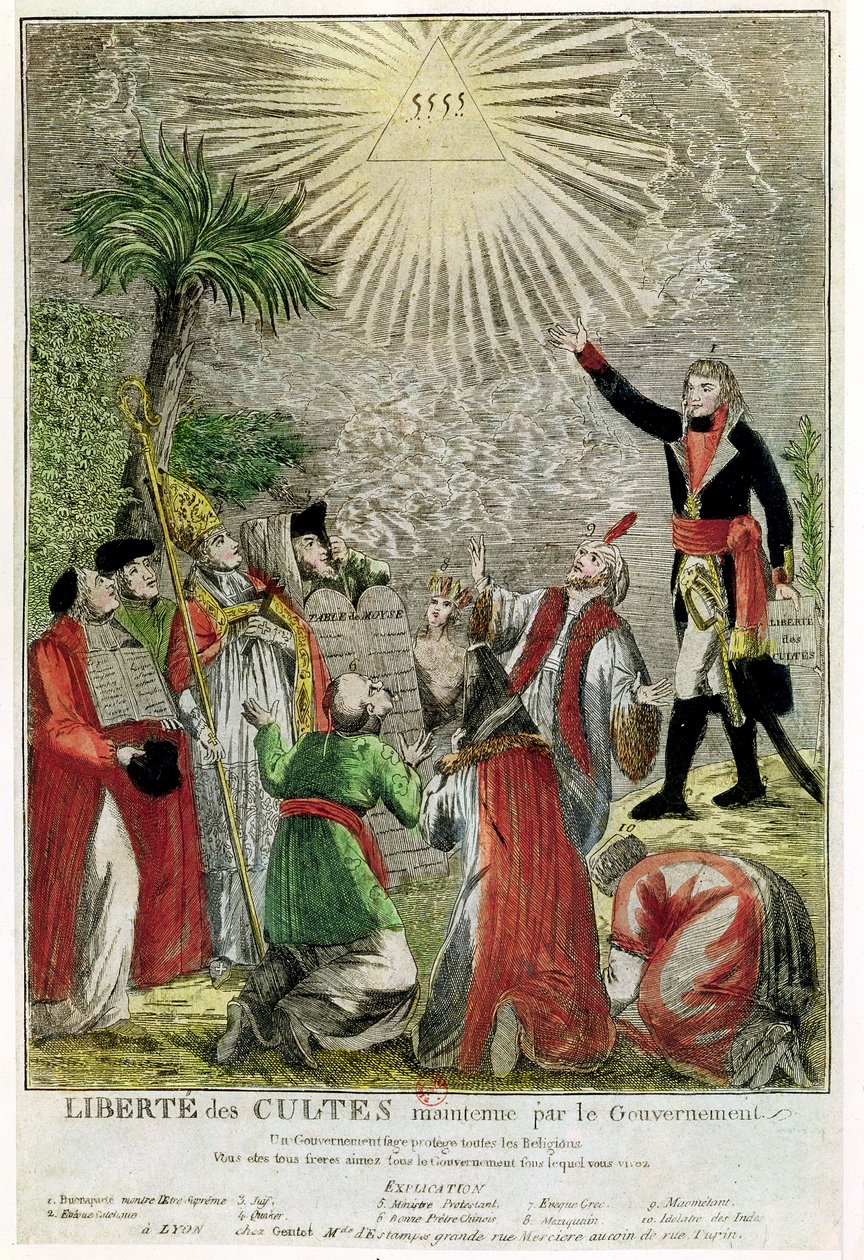 Freedom of Worship during the period of Napoleon