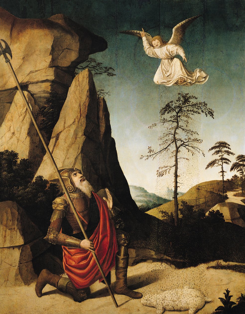 Gideon and the Fleece by French School