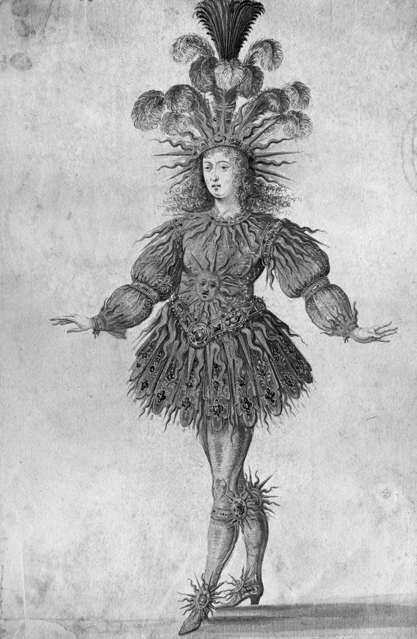 King Louis XIV of France in the Costume of the Sun King in the Ballet 
