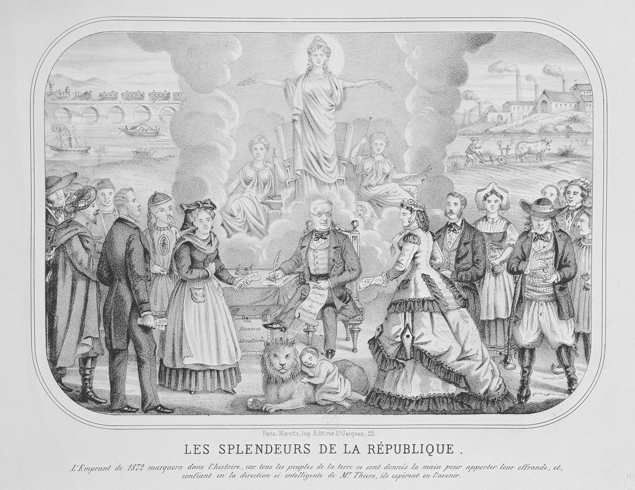 The Splendours of the Republic by French School