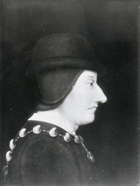 Louis XI (1423-83) by French School