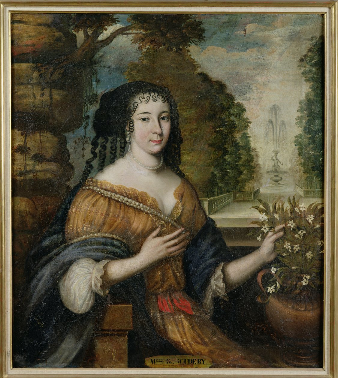 Madeleine de Scudery by French School