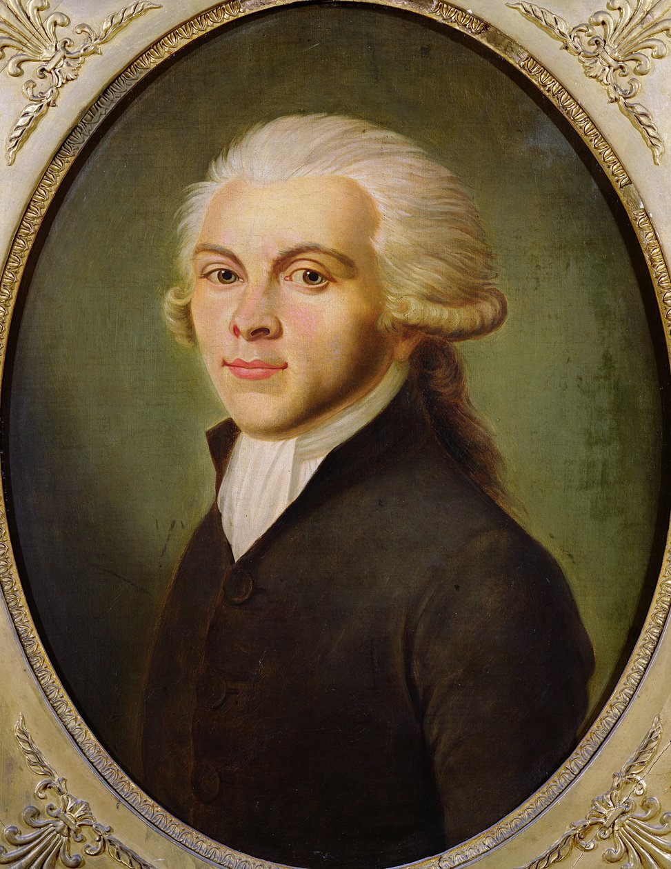 Maximilien de Robespierre (1758-94) c.1793 by French School