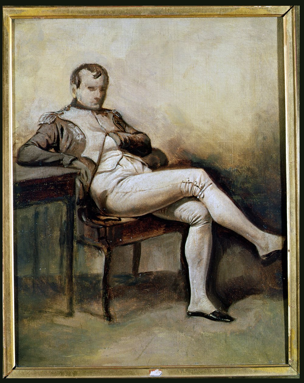 Napoleon I (1769-1821) Seated in an Armchair by French School