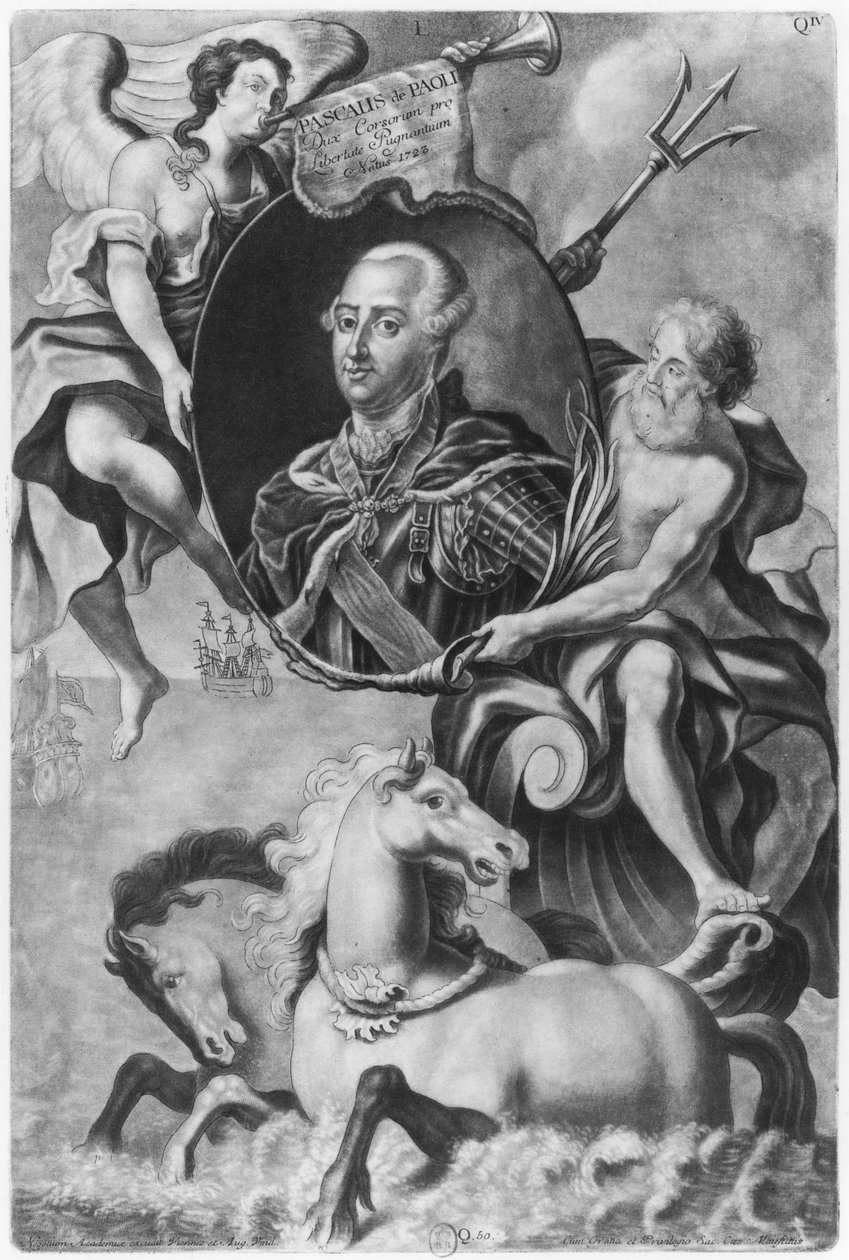 Pascal Paoli by French School