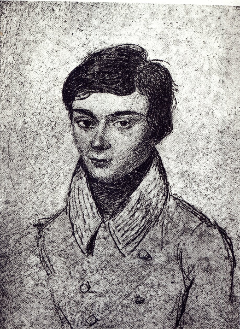 Portrait of Evariste Galois (1811-32) by French School